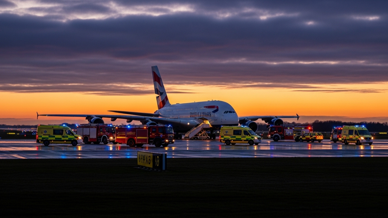 British airways emergency flight ba286