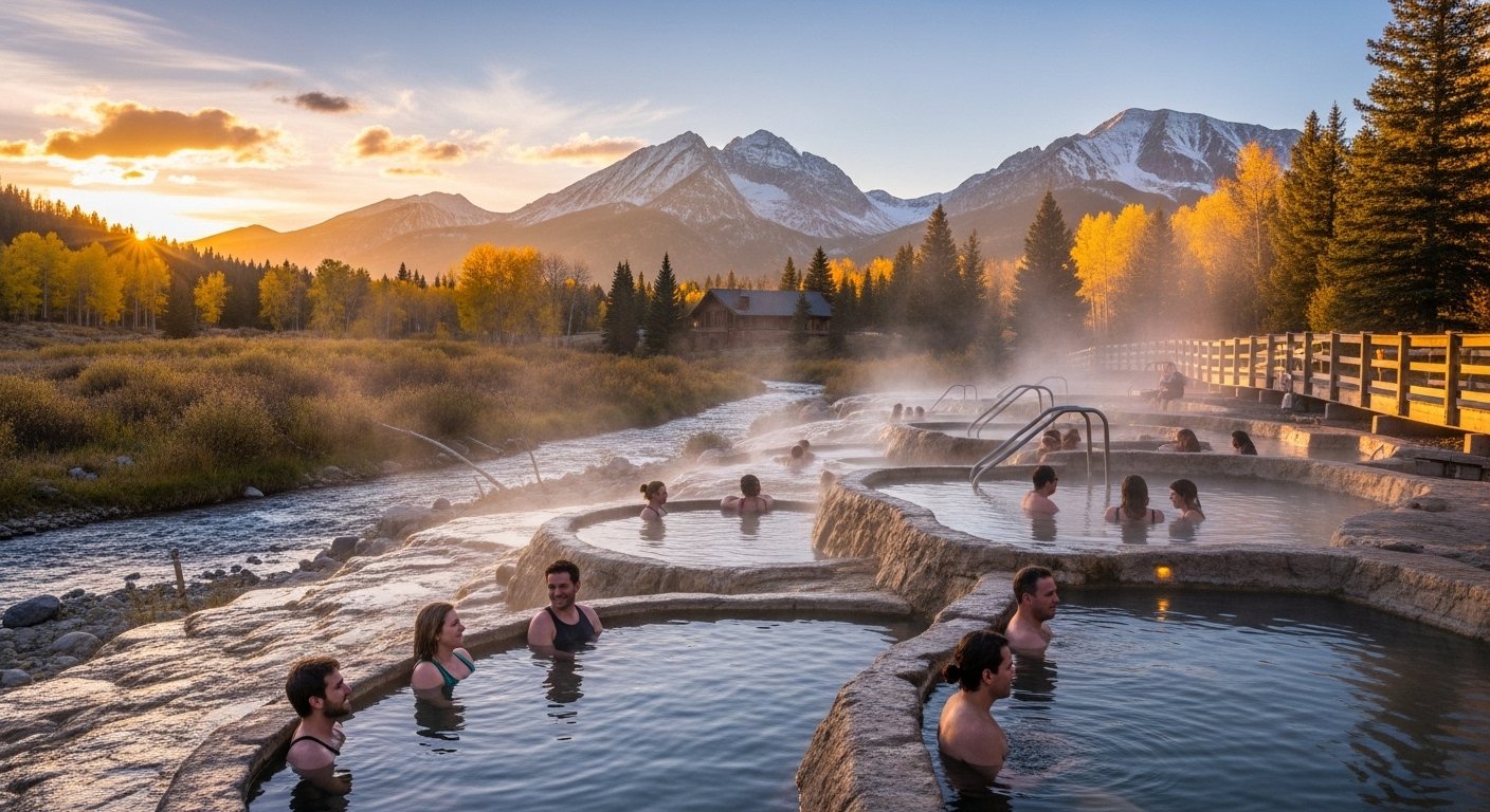Mt. Princeton Hot Springs In Colorado