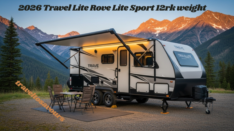 2026 Travel Lite Rove Lite Sport 12rk weight_
