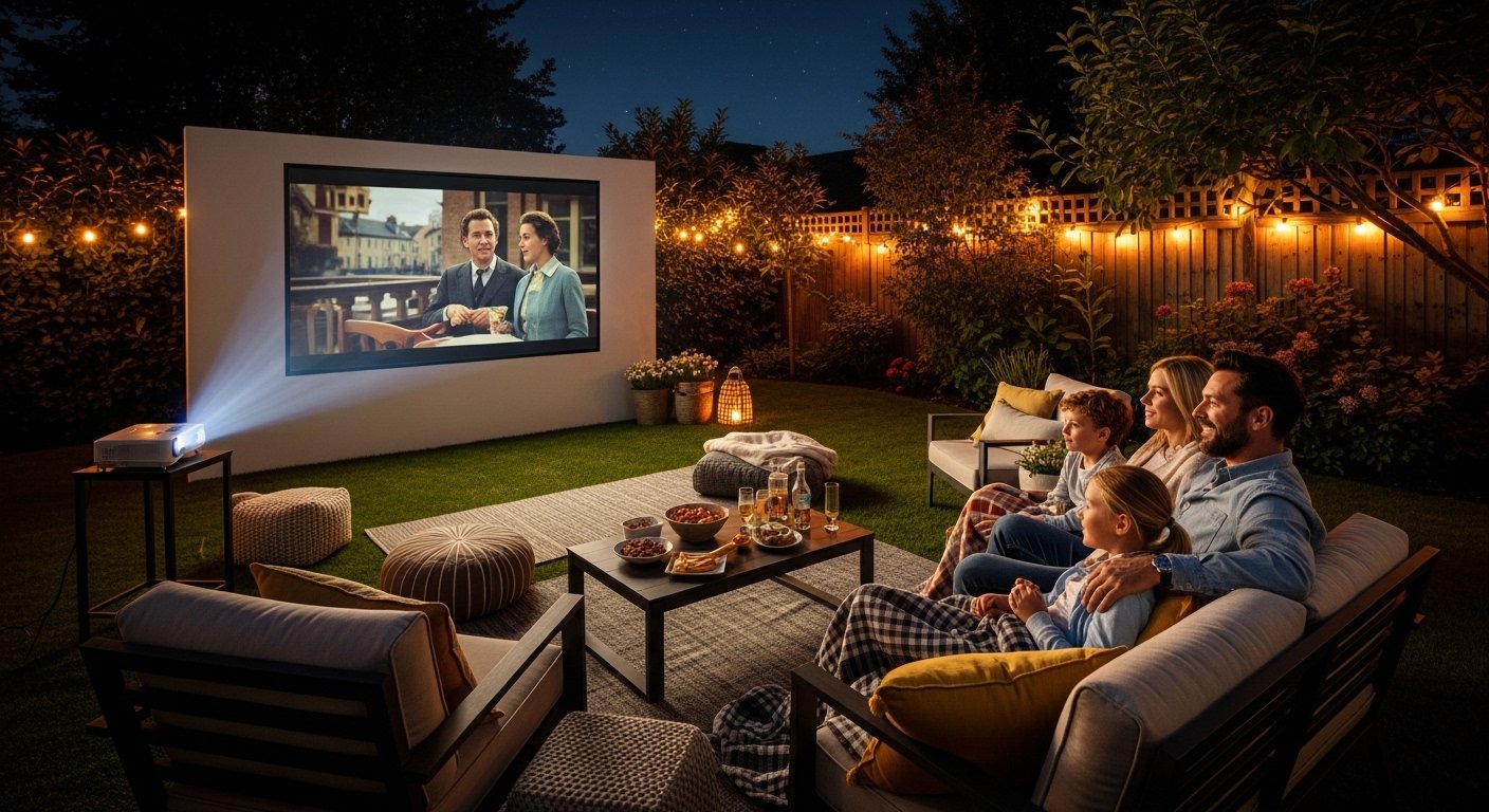 outdoor projector