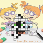 Phil or Lil Crossword of Rugrats