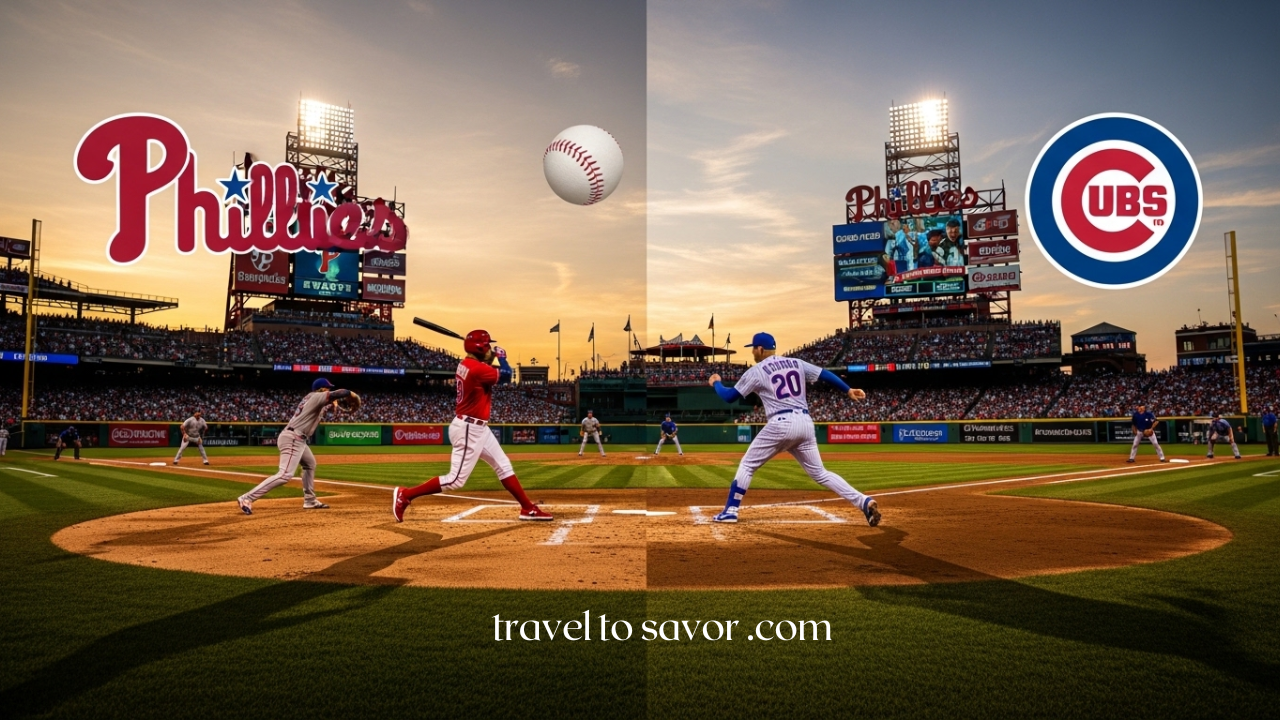 Phillies vs. Chicago Cubs match