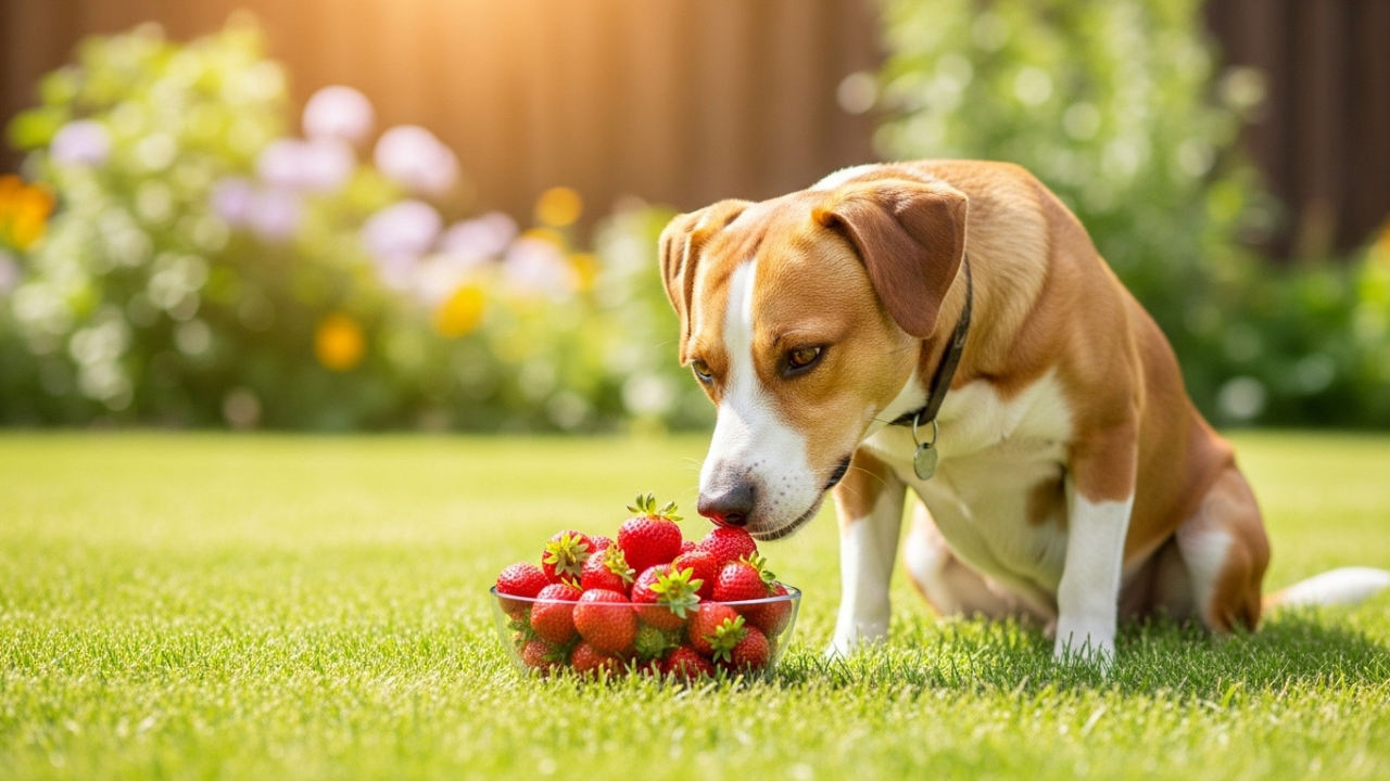 can dogs eat strawberries