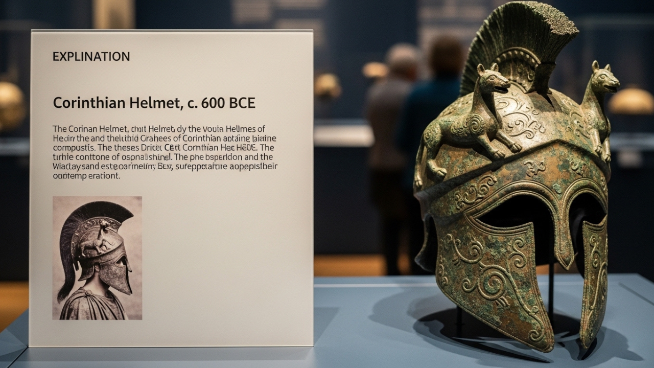 museum explanation cards