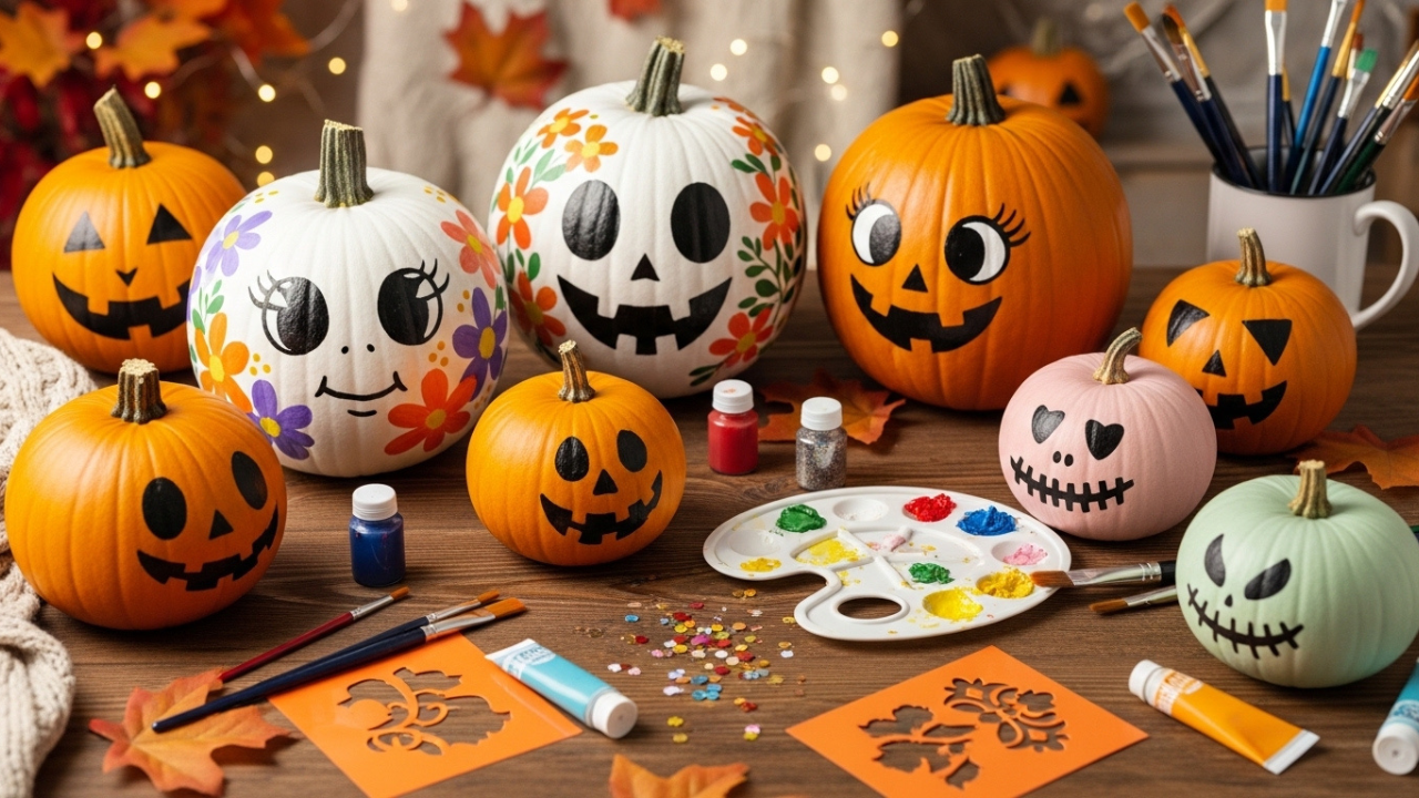 pumpkin painting ideas