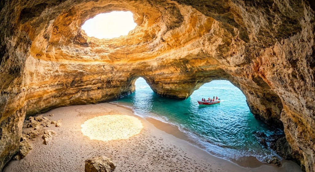 Algarve Caves Benagil Portugal