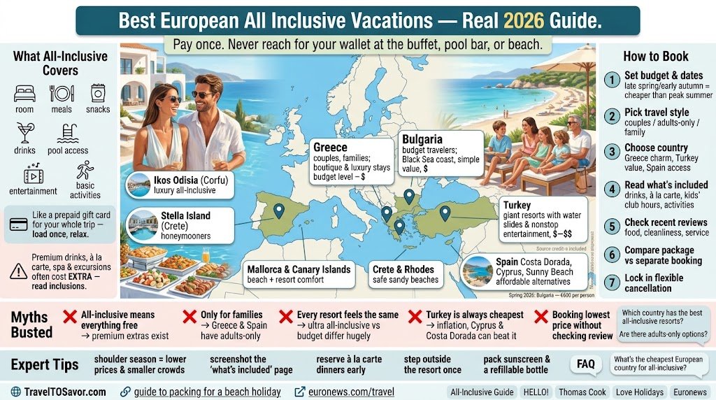 Best European All Inclusive Vacations